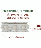 Charkee LED Patch Light Interior Light, Side Marker, Parking Light, License Plate Light Van, Car, Truck, Motorbike LED