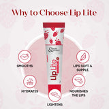 Lip Lite Strawberry Moisturising Lip Balm 15g (Pack of 8)