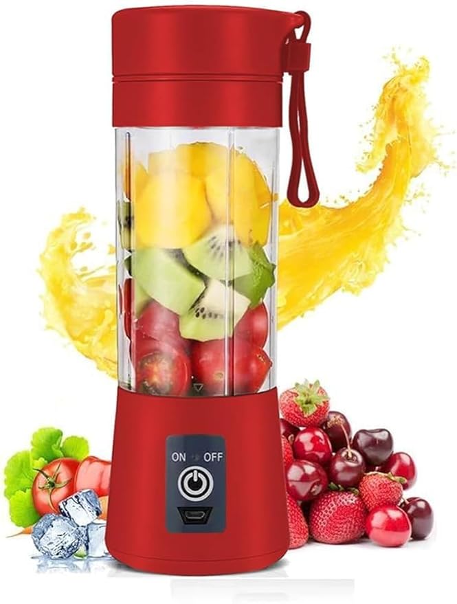 USB Portable Juicer Blender – Rechargeable Mini Mixer for Travel