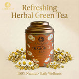Aarush Chamomile Tea | Supports Relaxation & Calm Routine | Naturally Caffeine | Sleep & Relaxation Blend (40gm)