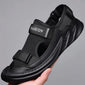 MENS ORTHOPAEDIC BLACK SANDALS