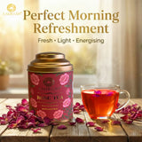 Aarush Chamomile Tea, Blue Tea & Rose Tea Combo | 100% Natural Flower Tea | Caffeine-Free Herbal Tea | Supports Relaxation, Better Sleep & Skin Health | Rich in Antioxidants