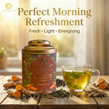 Aarush Tulsi Ashwagandha Turmeric Tea for Immunity | Naturally Caffeine Free Ashwagandha Herbal Tea (60gm)